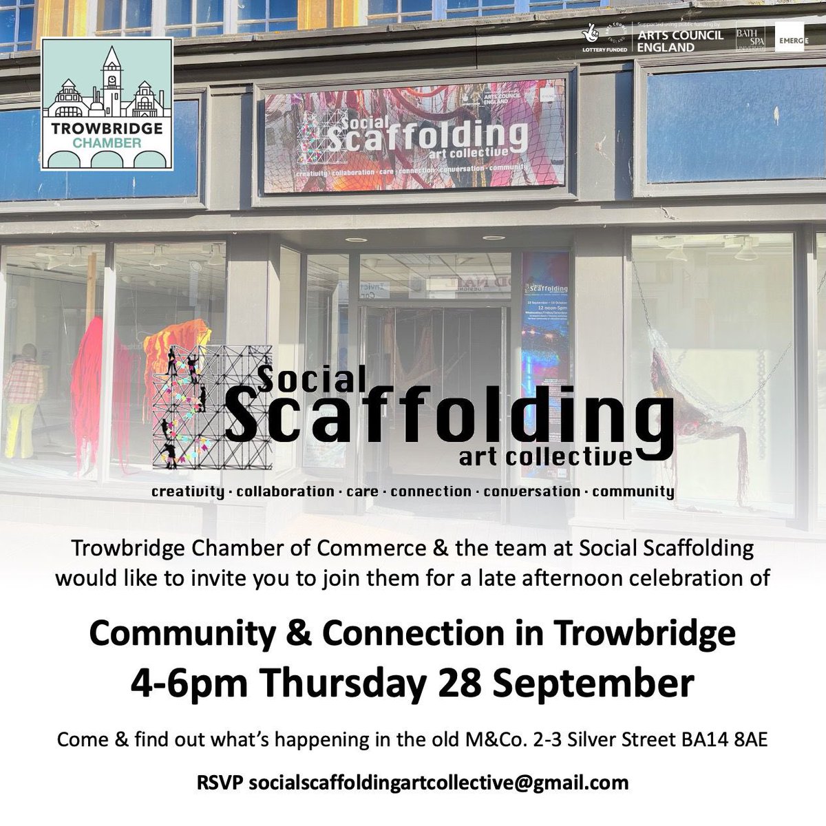 Trowbridge was buzzing today when I went to take a look. 

There’s an upcoming connection evening on 28 Sept with Trowbridge Chamber of Commerce. 

@WiltsHour @SwindonTech @wiltshiretimes @WiltshireLife @TrowbridgeLife @SW_GrowthHub @WiltsSwindonCEP @TBESW @TrowMuseum #wiltshire