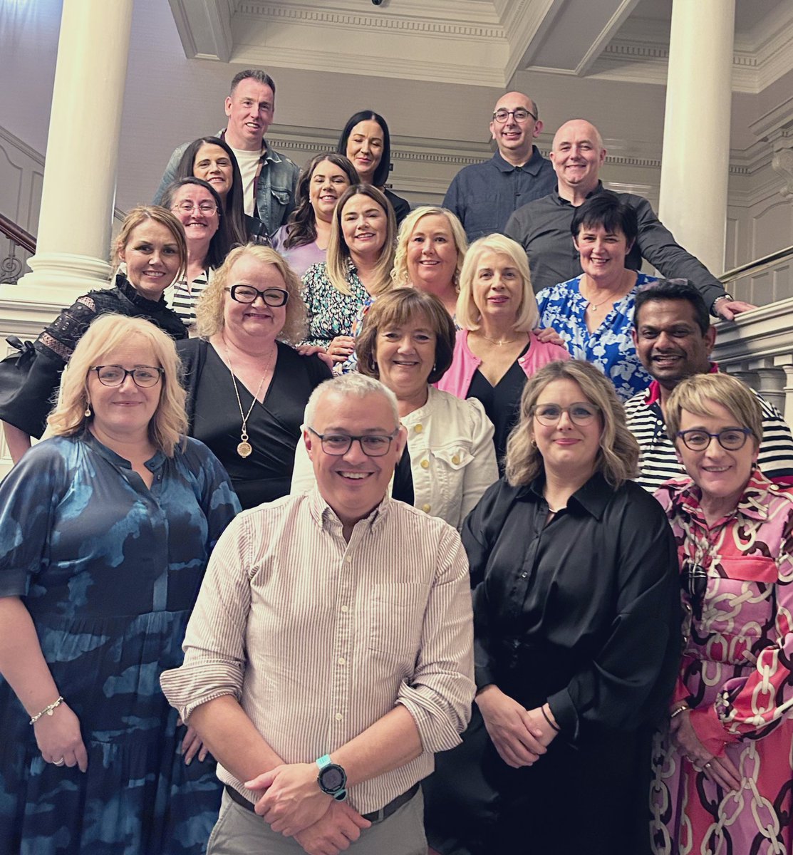 To tonight we said a fond farewell to our Brian. The ulsters hospital gain is definitely our loss in the west. Good luck old friend and best wishes xx