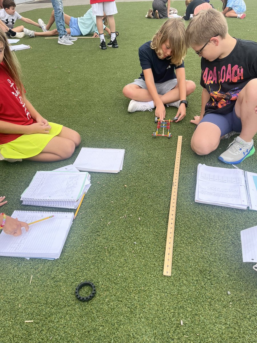 How does friction affect the motion of the vehicle? We learned a lot today 😊<a href="/ScottsRidgeES/">Scotts Ridge ES</a>