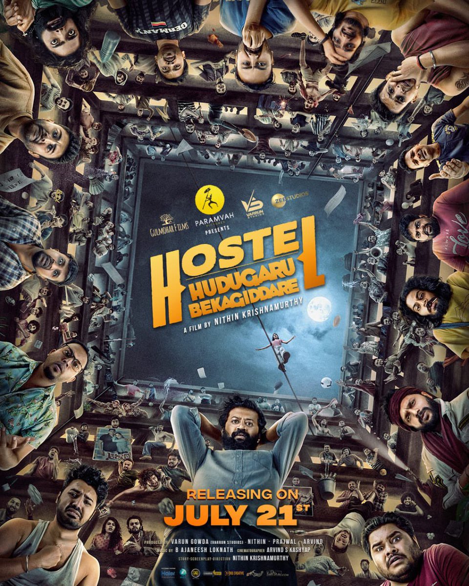 Just watched Hostel Hudugaru Bekagiddare (2023) and it's an absolute rollercoaster of chaos, quirky characters, hilarious moments, and sheer madness! A different and entertaining watch. 👏🤣 #HostelHudugaruBekagiddare #Kannada #Sandalwood
