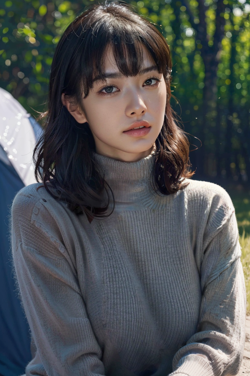 beautyaiart's tweet image. 秋分の日、森林浴で自然と調和🌳🍁 大自然の美しさに感謝だわ♪ 皆さんも自然の中で心を洗ってね！🏞️💕 #秋分の日　#キャンプ　#stable_diffusion #AIイラスト #AI美女 #AI #beauty #girls #fashion #AIグラビア #AI美人 #AI美少女 #stablediffusion