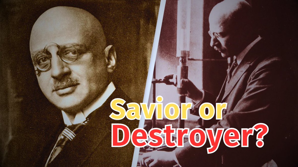 Chris4767331's tweet photo. Fritz Haber Savior of Billions or Architect of War https://t.co/zpuLnEt2ep via @YouTube https://t.co/DytFgqxTU8
