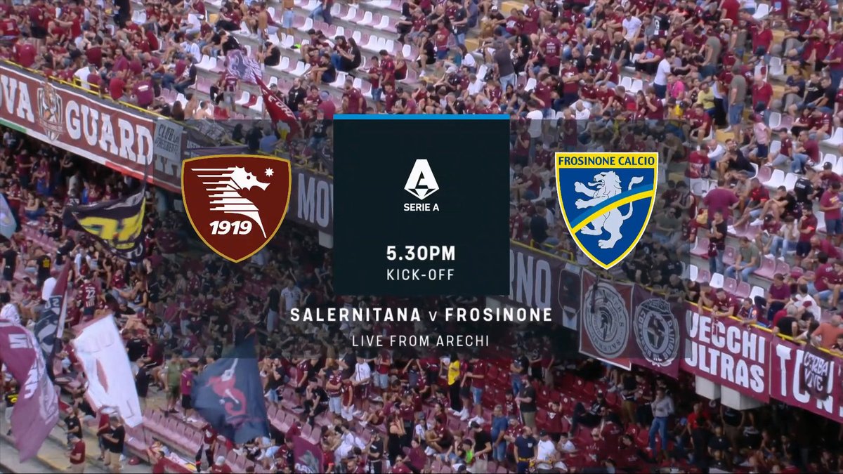 Salernitana vs Frosinone Full Match Replay