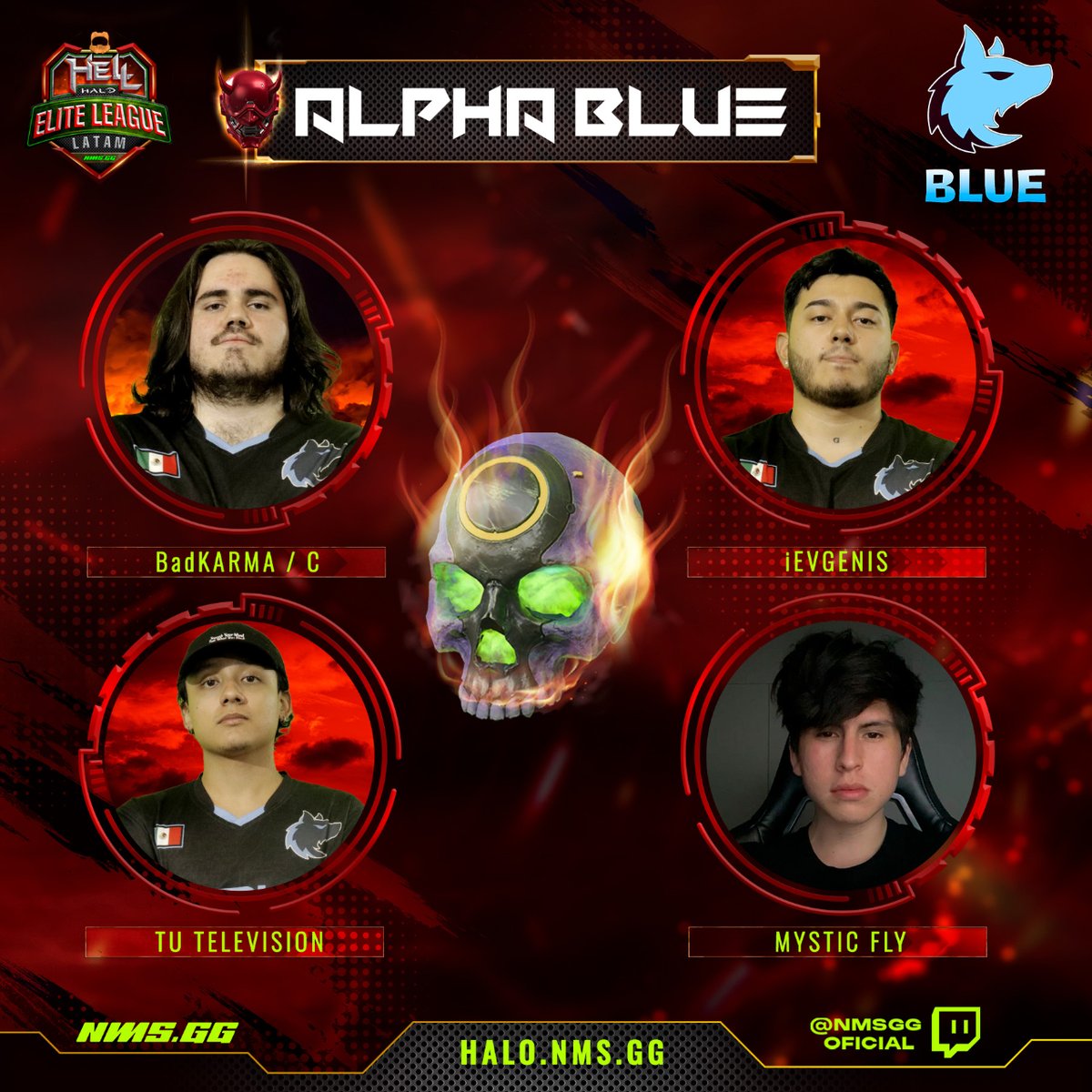 🔥👹ALPHA BLUE 🏆 Mañana por fin inicia la tempora de invierno 2023 de HELL. Sigue el primer torneo invitacional clasificatorio en el stream por nuestro canal de twitch.