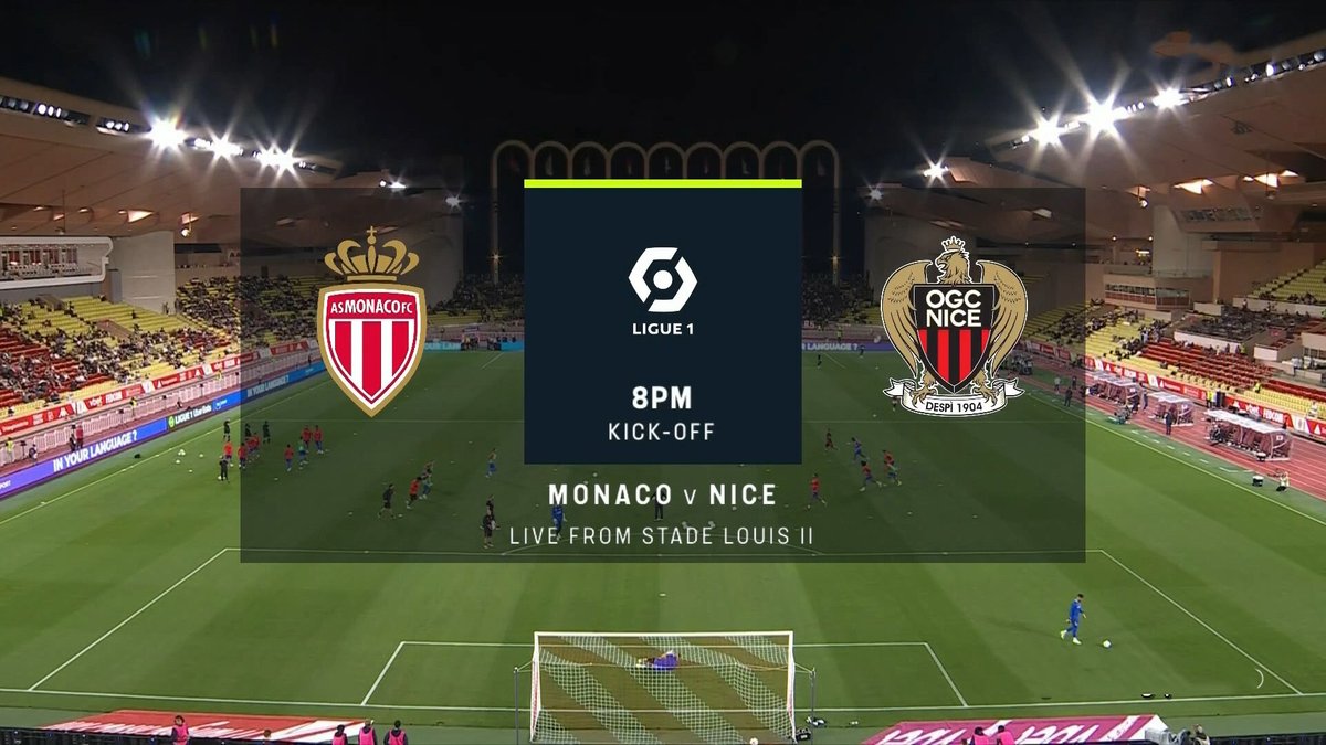 Full Match: Monaco vs Nice