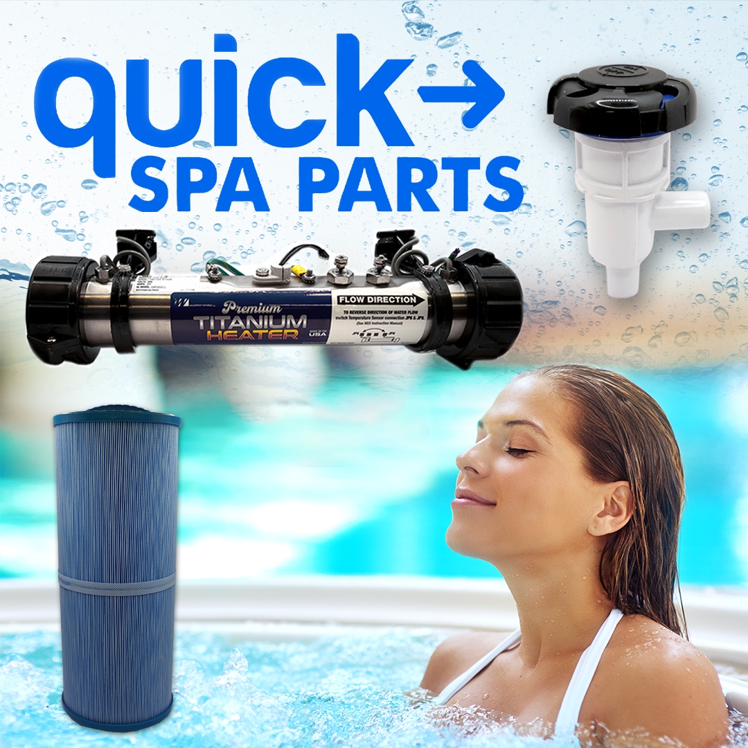 Dive into the world of relaxation and rejuvenation with our premium spa filters and replacement parts. 🌊✨ Keep your spa sparkling clean and protected, so you can soak away stress in style. 💆‍♀️💆‍♂️
.
.
.
#SpaMaintenance #CleanWater #QuickSpaParts #SpaLife