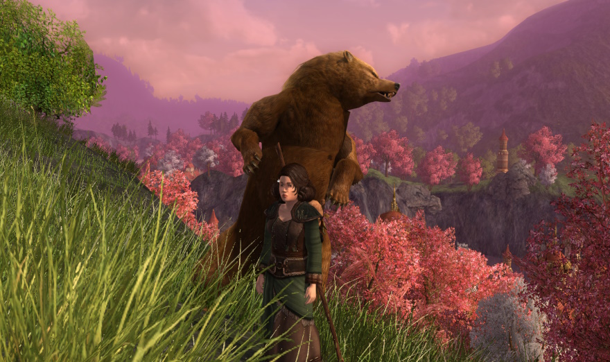 Sypster's tweet photo. Tell me that's not a cool pic! I had to be so fast on the screenshot key for this one. #lotro #lotrofamily https://t.co/7FVzLrftAA