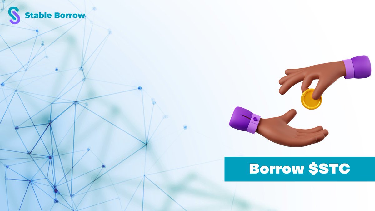 StableBorrow's tweet photo. 1. Leverage Multi-Collateral Assets:

#STB isn't just a lending protocol, it's a decentralized platform with built-in DeFi, GameFi, and Dex features. https://t.co/9YIKPlqcXY