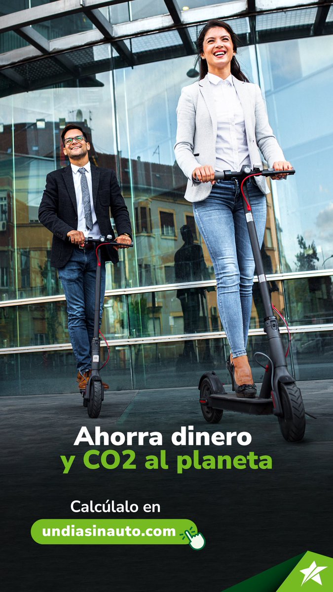 ecuavisa's tweet photo. ¡Deja tu auto en casa y pedalea a tu trabajo!
¿Qué ganas? Ahorras tu dinero y disminuyes el CO2 en el planeta.
Calcula tu ahorro en https://t.co/9jaHjLbAu2 y descubre todos los beneficios.
Más información 👉🏻 https://t.co/Di8bzR5hha
#UnDíaSinAuto #Produbanco #EnProDeTi #EcuavisAds