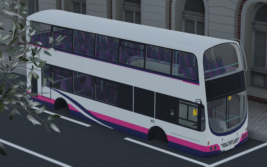 ProjectSolent's tweet photo. Today, a classic First bus has returned to the streets of Southampton! This Volvo B7TL Gemini 1 is ready to serve with many more variants planned for the future. Stay tuned!

Model by @BigRobI17 

#ROBLOX #Robloxdev https://t.co/38z819zHxP