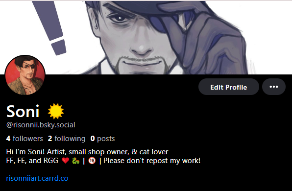 Hi friends! You can find me here as well💙☁️