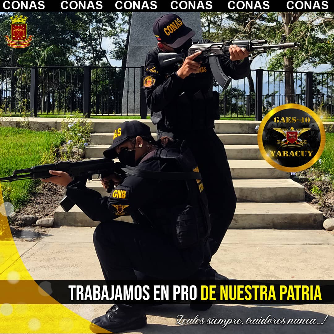 #22Sep #ElEsequiboEsDeVenezuela Somos garantía de seguridad y protección en cada rincón del territorio nacional.

.@ElioEstrada18