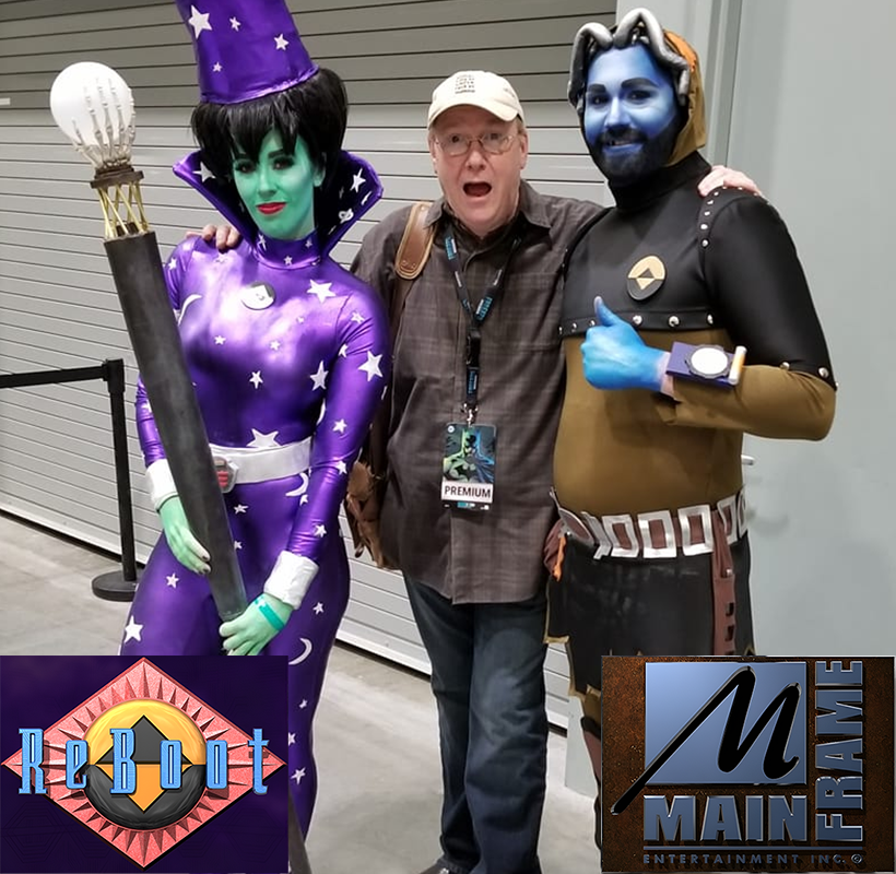 GlitchBob452's tweet image. Please join me in wishing a very happy birthday to @TheRealMrSweary!🎂Gavin&apos;s a co-founder of #MainframeEnt! Co-creator of #ReBoot! Voice of Binky! An alphanumeric guy, a very dear friend &amp;amp; wise mentor. It&apos;s been a pleasure knowing you these 17yrs good sir! Here&apos;s to many more!🍻