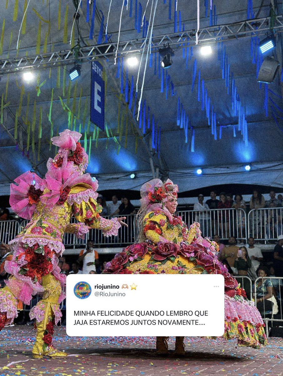 RioJunino's tweet photo. É sempre lindo estar no palco de grandes momentos 🩷 Local onde os sonhos de todas as nossas juninas se realizam. Vem que vem temporada 2024. 🤩

#RioJunino https://t.co/TPxSx88dvK