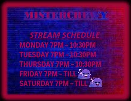 We're 50 minutes away going live kick.com/MisterChewy Tune in and tell me your favorite movie? #Community_is_game #KickStreaming <a href="/kick/"></a> <a href="/Kickpromoting/">Kick Promotions</a> <a href="/KickStreamerGo/">Kick Booster</a> <a href="/KickStreamsLive/">KickStreamsLIVE 🌍</a> #kickarmy #xfam #LFG #LFGrow