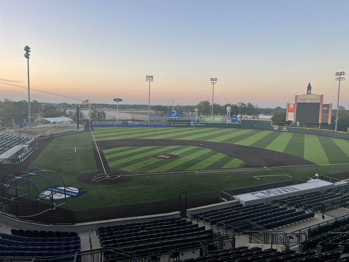 First live day tomorrow, so we had to post the obligatory pic of our home field.