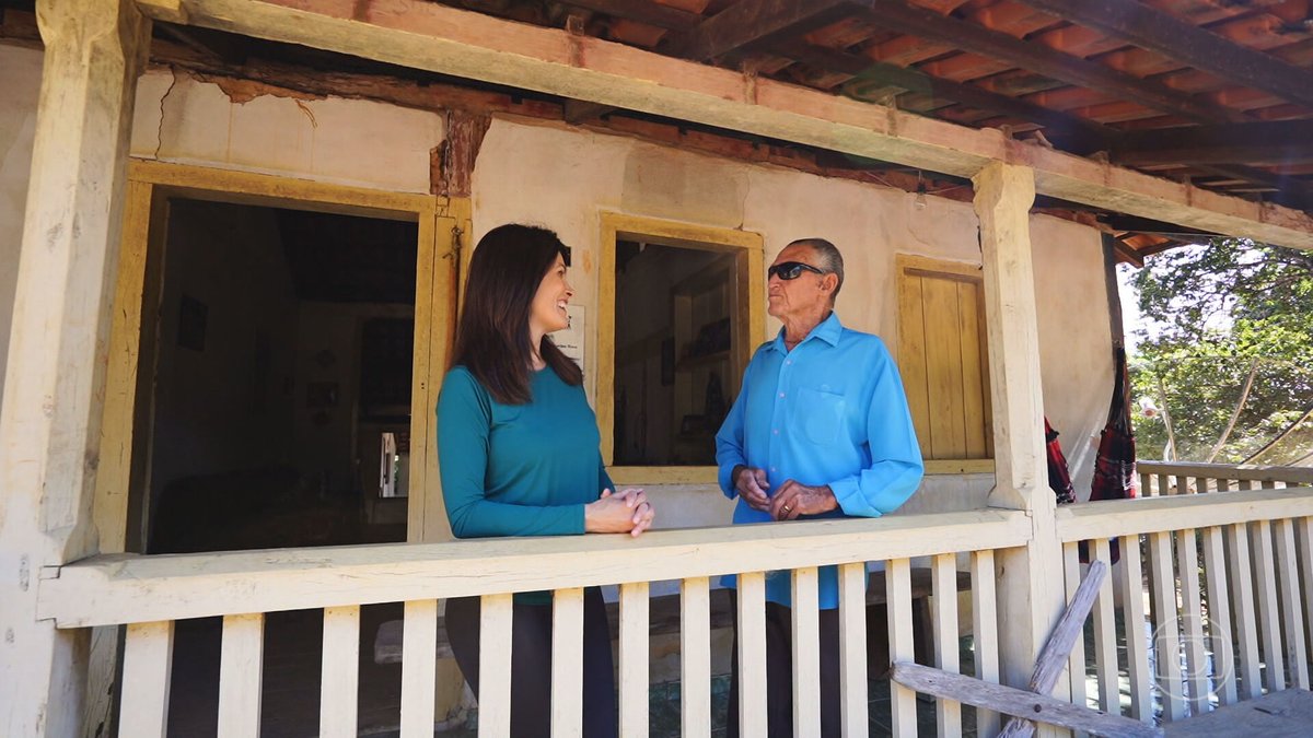 Conheça a Fazenda Santa Catarina, onde Guimarães Rosa se hospedou e onde se inspirou para escrever “Grande Sertão: Veredas”: glo.bo/48ucvv5 #GloboRepórter📖🏡🌳