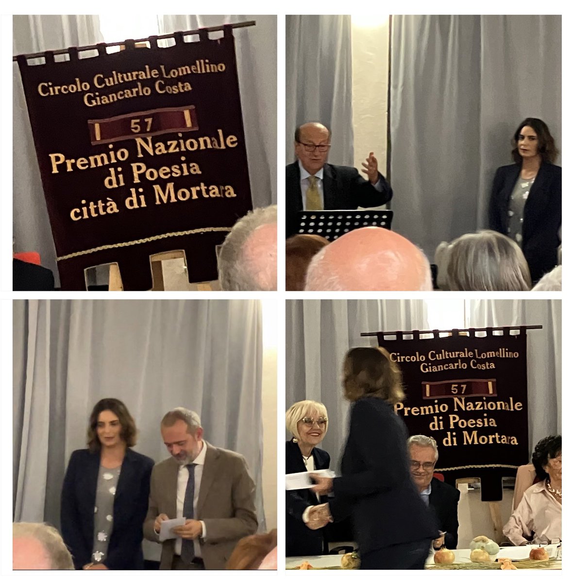 cappellini_c's tweet image. Grazie al Circolo Culturale Lomellino #Mortara per la bella serata e per questo secondo premio a una delle mie poesie a cui sono più affezionata: #SanMartino 😊