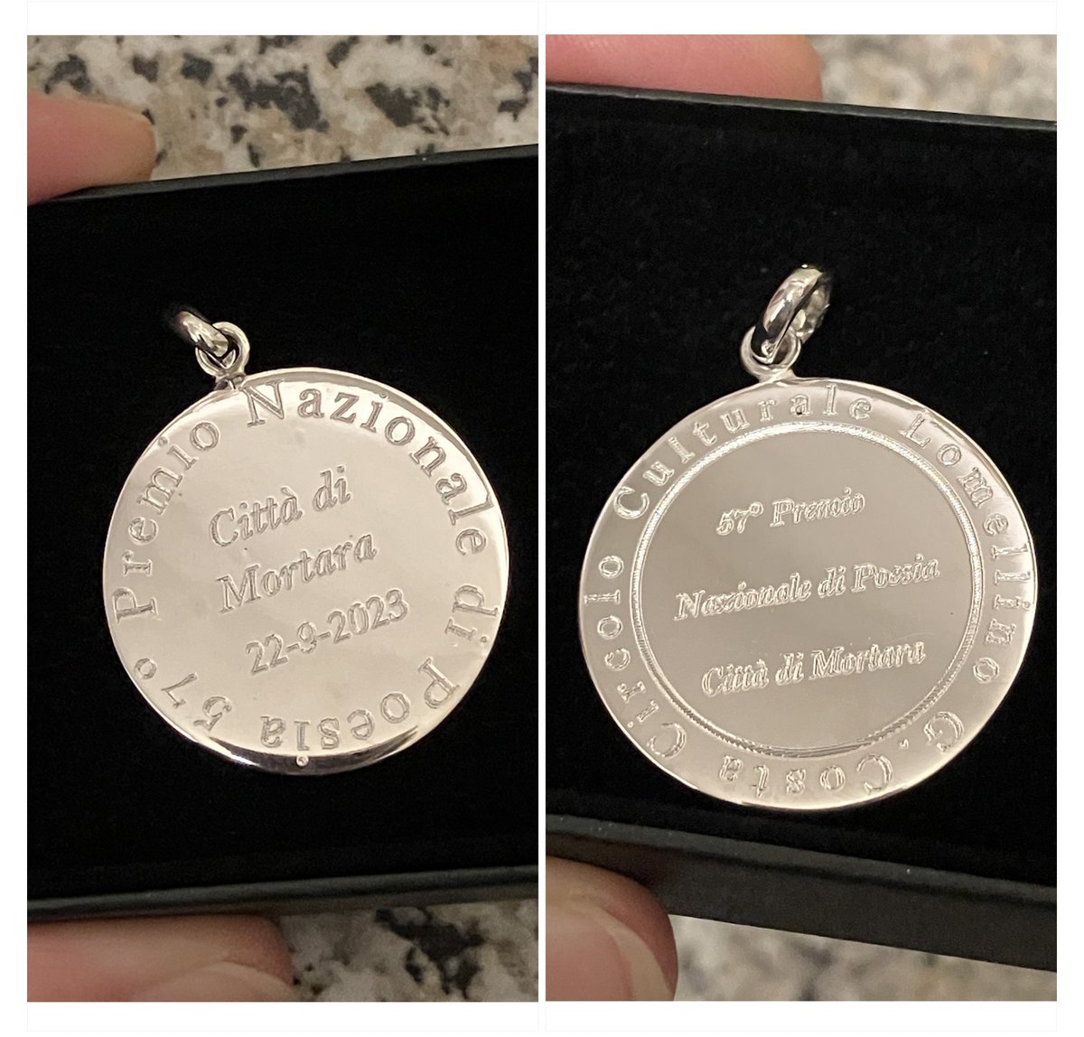 cappellini_c's tweet image. Grazie al Circolo Culturale Lomellino #Mortara per la bella serata e per questo secondo premio a una delle mie poesie a cui sono più affezionata: #SanMartino 😊