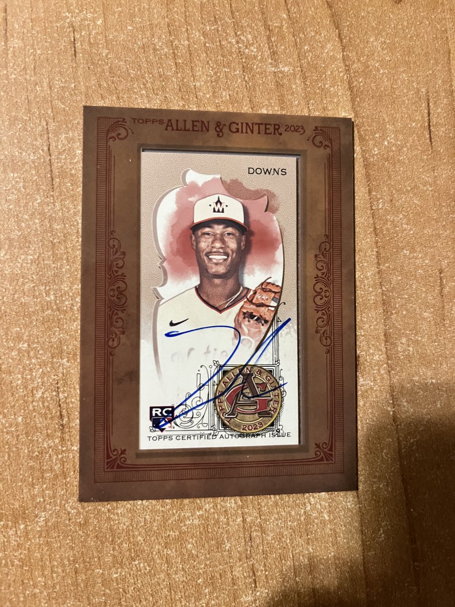 LLSportsCards's tweet image. And a look at my baseball autos from 10 cases of 2023 @topps Allen &amp;amp; Ginter  #Topps #AllenandGinter @CardPurchaser