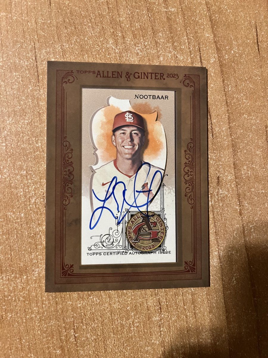 LLSportsCards's tweet image. And a look at my baseball autos from 10 cases of 2023 @topps Allen &amp;amp; Ginter  #Topps #AllenandGinter @CardPurchaser