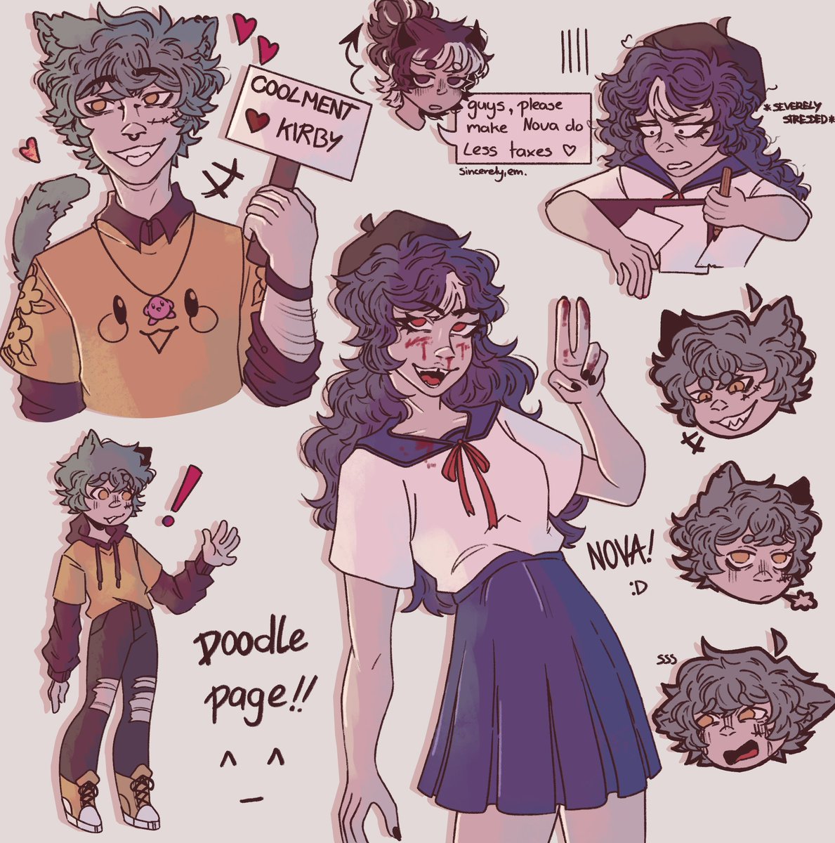 ivorithy's tweet photo. random coolment/nova doodles while i draw ghoulment >:)

—> #coolmentfanart #novafanart #yhsfanart #novayhs https://t.co/etzSq9ZscG