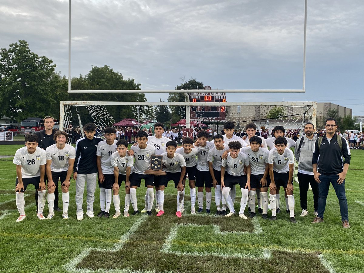 D50Athletics's tweet photo. Presenting to you your 3-time #KRC Boys Soccer Champions!! #21 #22 #23 https://t.co/zeF6dgP1bJ
