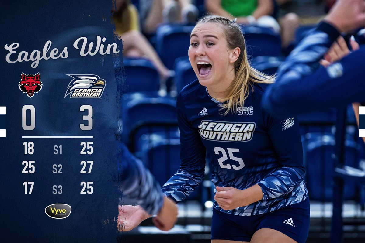 GSAthletics_VB's tweet photo. Not crying wolf tonight 😏

#HailSouthern https://t.co/C9QFUIyrBW