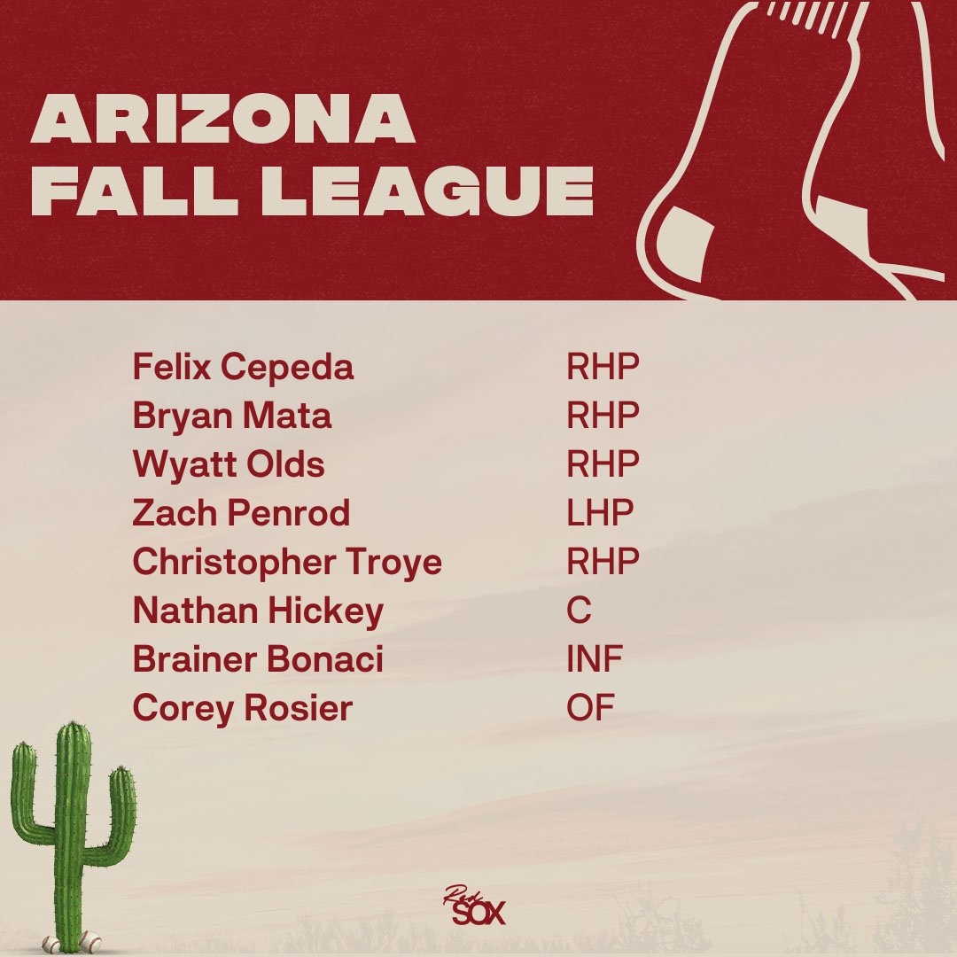 RedSoxPlayerDev's tweet image. Heading to Arizona! 🌵