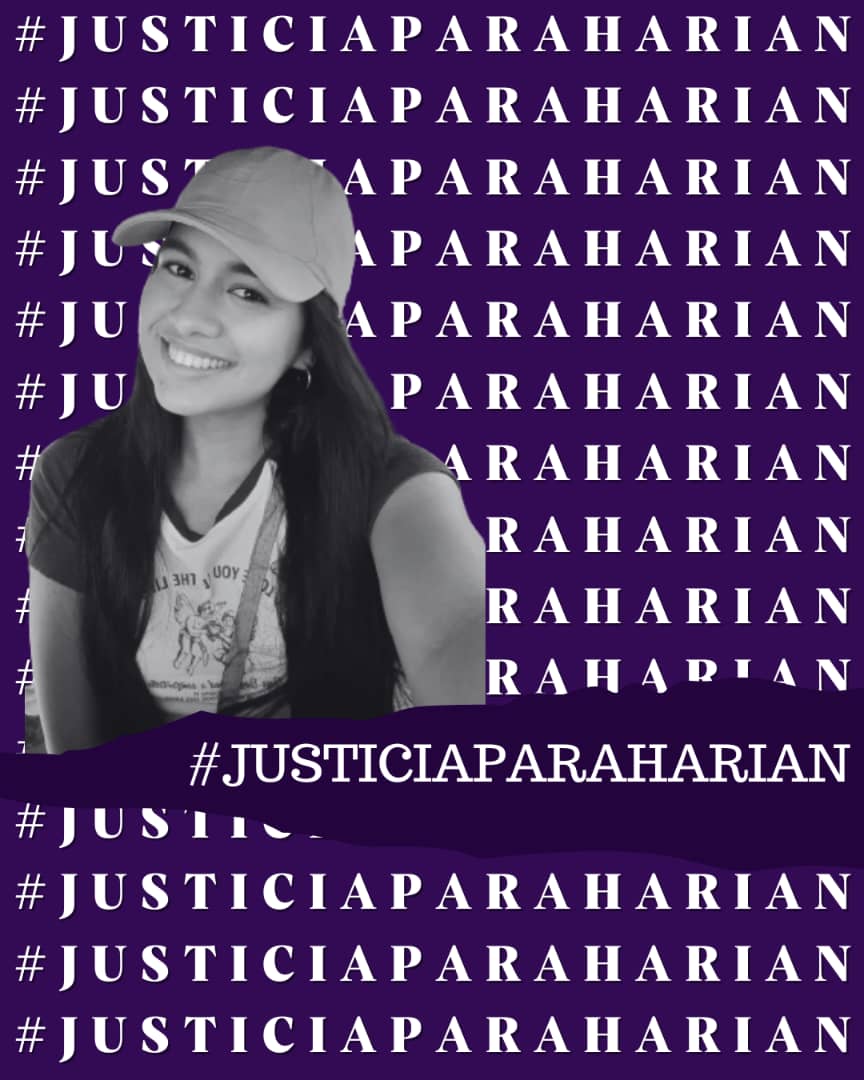 ElluzAD's tweet photo. Joven emprendedora, no merecía morir en manos de un #femicida nuestra solidaridad para sus familiares , no están solos #JusticiaParaHarian  #NoFueHomicidio #FueFemicidio
@Tarekwilliamsaabh @mpublicove https://t.co/liLqFOKlBp