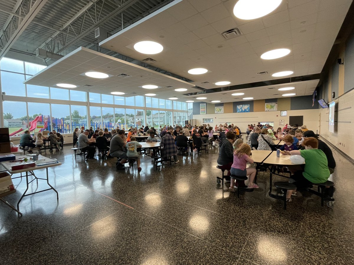 Great night for BINGO with IIS/STEAM families!