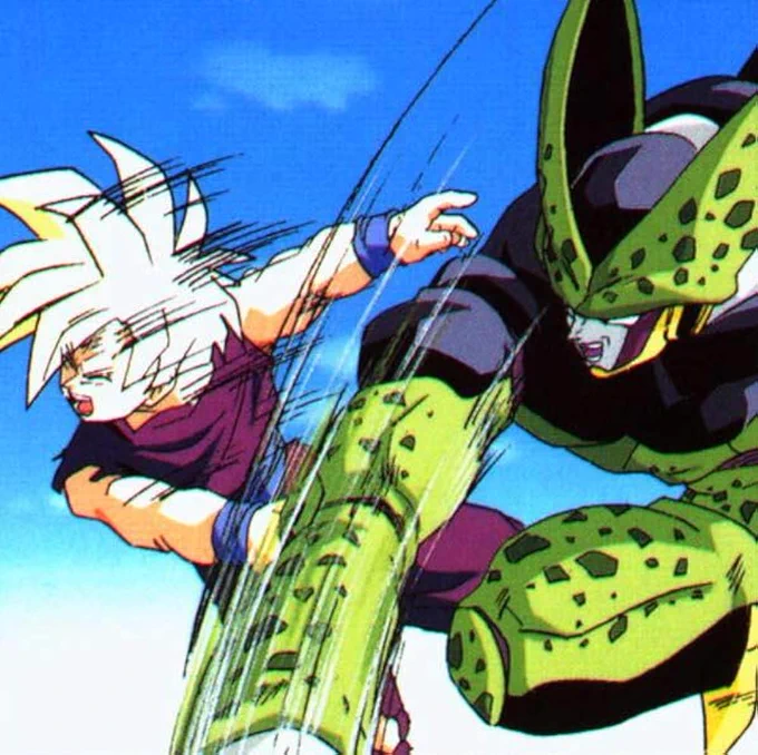 Yeah, why doesn't Gohan LOVE to fight huh? Why would he want to have a normal life with his beautiful loving wife and daughter, happily spending the rest of their days together in peace as a family? Is he stupid? 