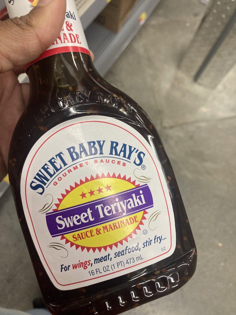 I never paid attention to it but I HAVE NOT found the #SweetChilli one they make while I’ve been here in Georgia. They got it in Florida what I used previously was their #SweetNSpicy thinking it was the Sweet Chilli but this teriyaki sauce is the closest Asian fusion they got