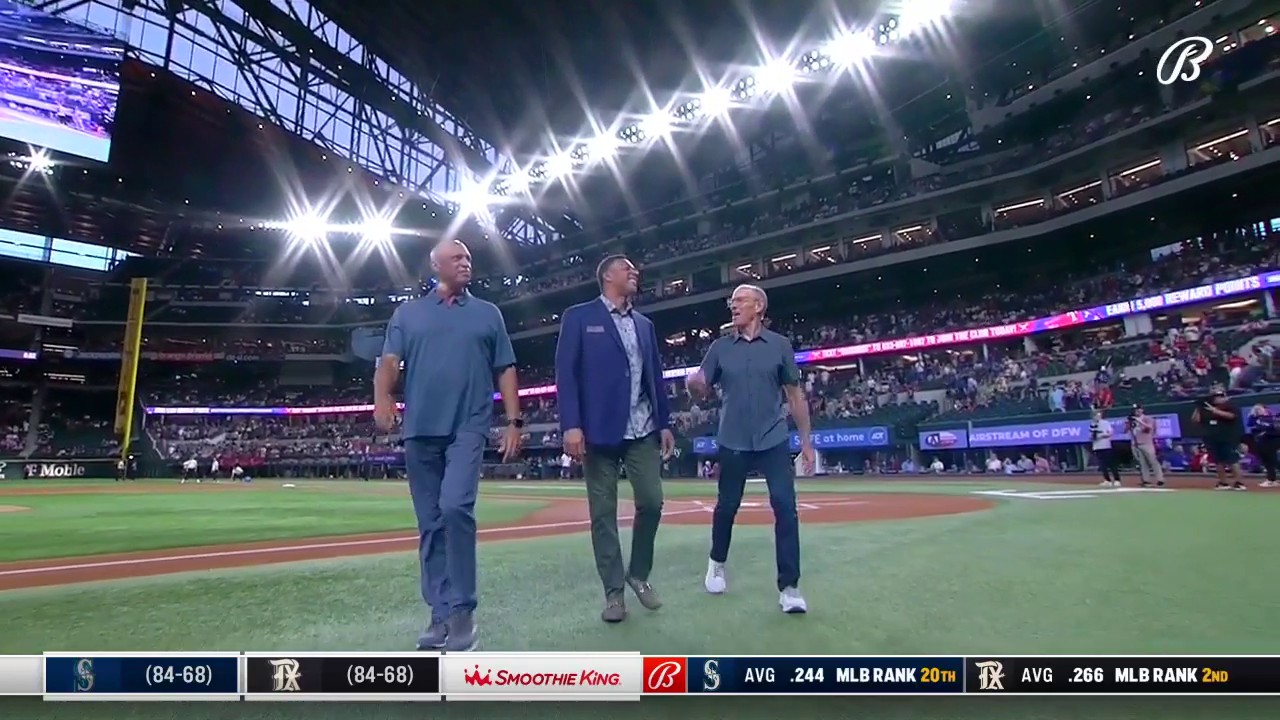 Ken Griffey Jr, Barry Larkin, Deion Sanders & Dante Bichette