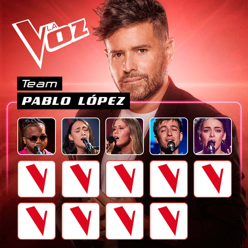 LaVozAntena3's tweet photo. ¡Hasta aquí el programa de hoy de #LaVozAudiciones2! 🤘
🎙️@antoniorozco lidera con 7 talents en su equipo
🎙️@pablolopezmusic tiene 5 talents
🎙️@_Maluoficial_ cuenta con 4 talents
🎙️ y @LuisFonsi tiene 4 talents https://t.co/v7v8qCVShY
