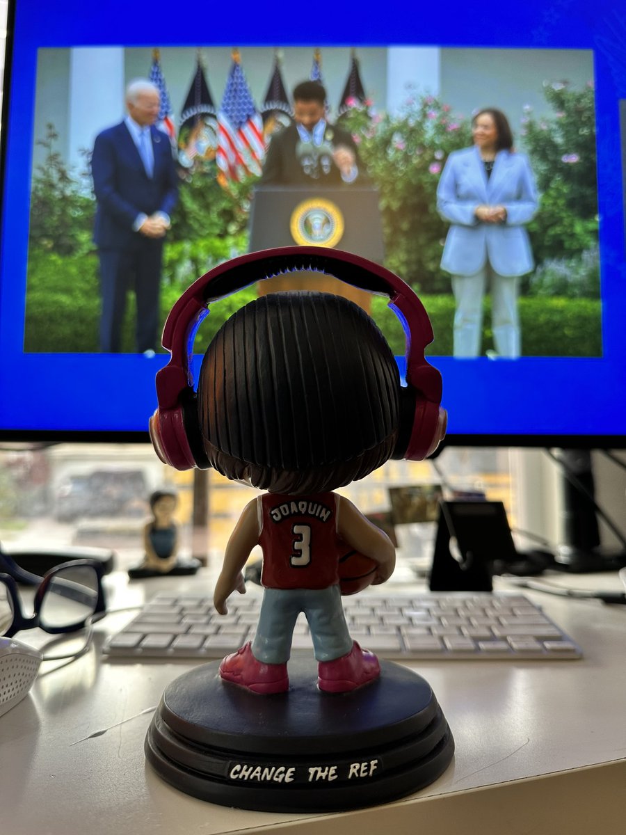 Today, <a href="/POTUS/">President Donald J. Trump</a> announced the Office of Gun Violence Prevention.

Thank you to Joaquin, <a href="/MaxwellFrostFL/">Maxwell Alejandro Frost</a>, and all of the other activists who made this happen!

#EndGunViolence