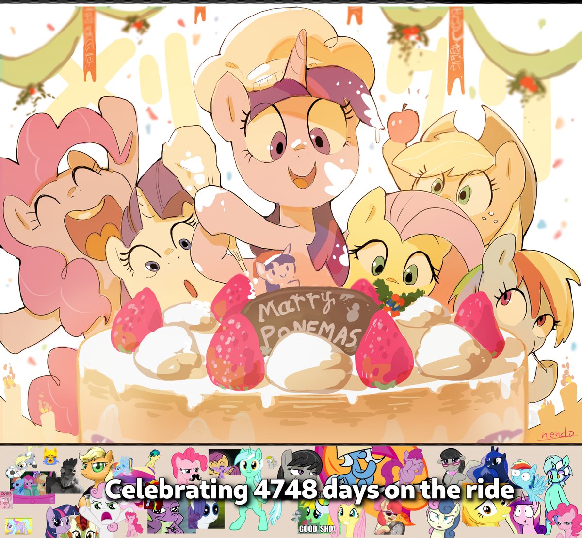 13th Anniversary Stream in two weeks. #mlpfim