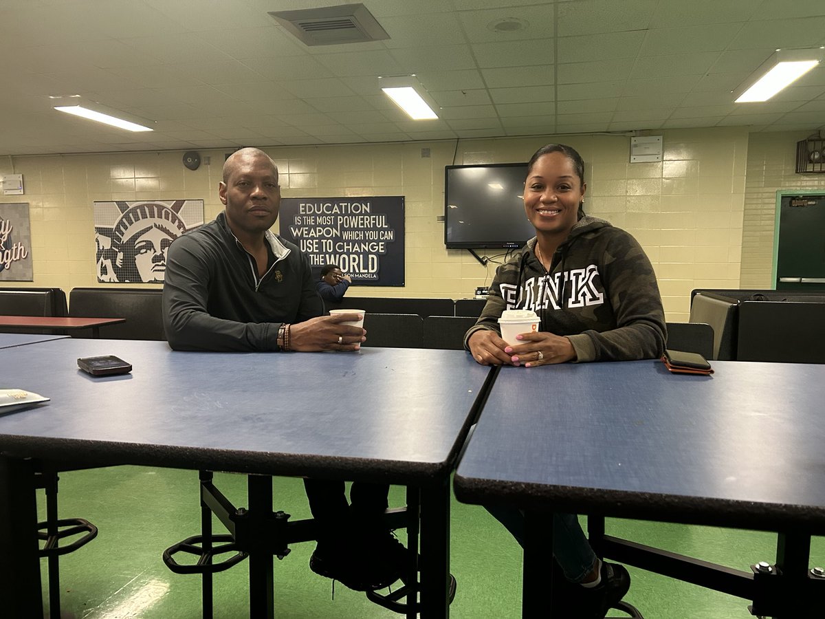 Bridging the gap between school and home. Parent Coffee and Conversation with Head of School #PathwaysCollegePrep #ExcellenceAndBeyond  ⁦<a href="/Dr_JVanEss/">Dr. Josephine Van-Ess</a>⁩ ⁦<a href="/QSHSDISTRICT/">QueensSouthHighSchools</a>⁩ ⁦<a href="/DOEChancellor/">Chancellor Melissa Aviles-Ramos</a>⁩ ⁦@ShangoBlake⁩ ⁦<a href="/PCPSTRAILBLAZER/">Pathways Prep</a>⁩