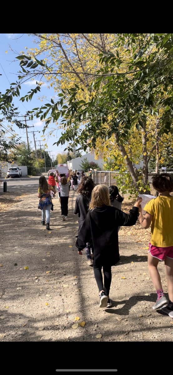 We had beautiful weather for our school-wide Terry Fox Walk today. Thank you to our amazing community for helping us fundraise over $2300!

Mme Krassman’s Grade 2’s raised the most in primary and Mme Dryburgh Grade 8’s brought in the most in jr/sr and overall!  Bravo!