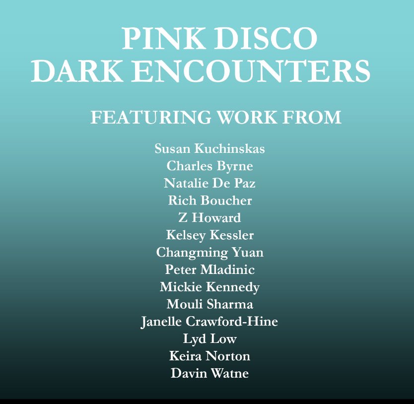COMING SOON!

Check out issue 3 Dark Encounters on Saturday, September 23rd.

 pinkdiscomagazine.com

spotify.link/JQnVYAowjDb