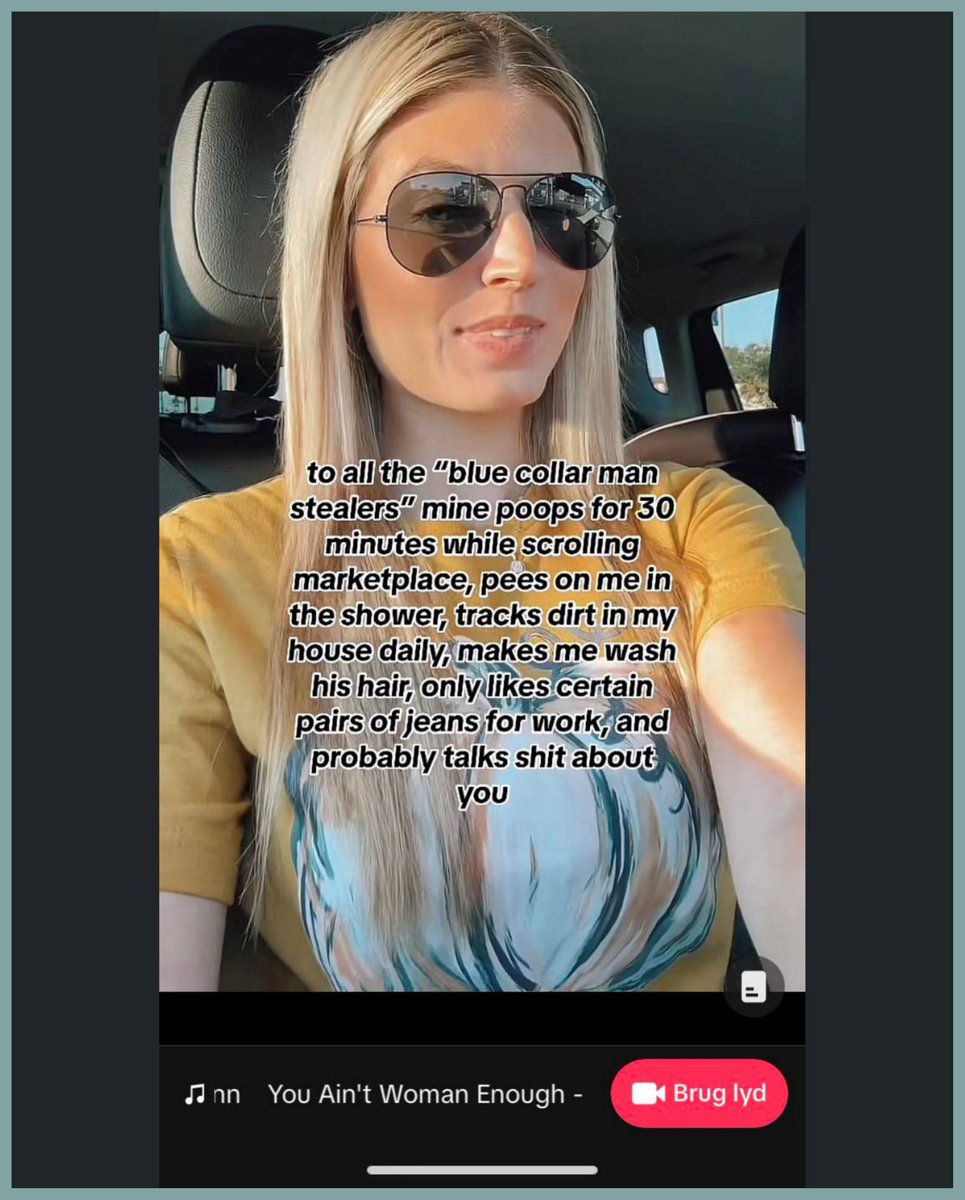 ask_aubry's tweet photo. This is NOT the flex they think it is.

You aren't more of a woman because he let your husband pee on your leg. https://t.co/6kVMsQigAc
