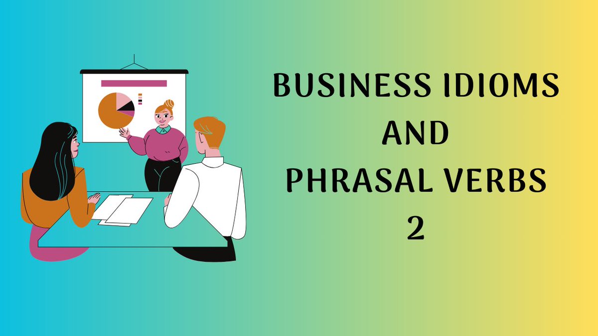 idiomalandia's tweet photo. #businessenglish #languages #inglés #idiomas #idioms #phrasalverbs
sucríbete 👇🏻👇🏻👇🏻

https://t.co/OmUL9Rx0LT https://t.co/shLakuav92