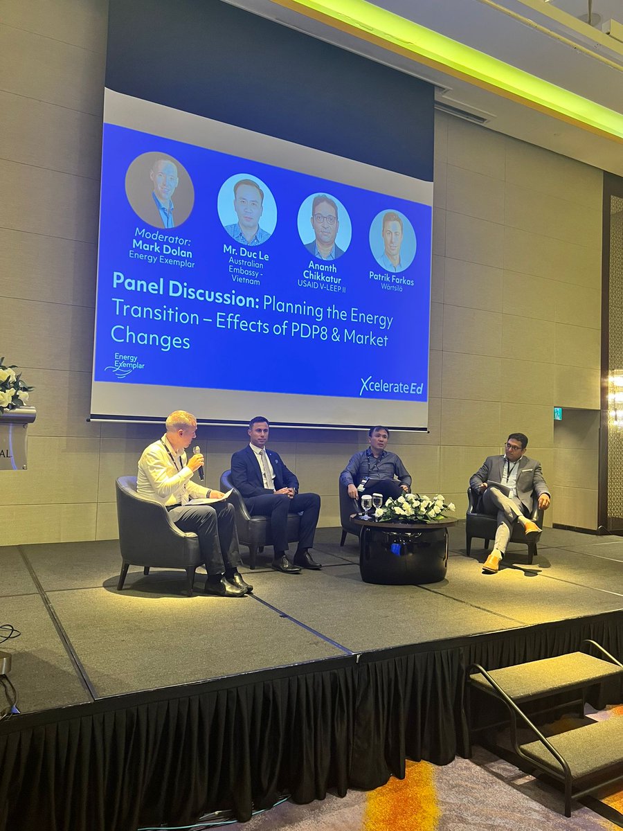 EnergyExemplar's tweet image. UPDATE: #XcelerateEd, #Vietnam! 🇻🇳 As Vietnam embarks on #PDP8 changes that are shaping the future of the country’s #energy landscape, we had the privilege of bringing together some of the most influential leaders to discuss all things #modelling.

#PLEXOS #KeyTakeaways