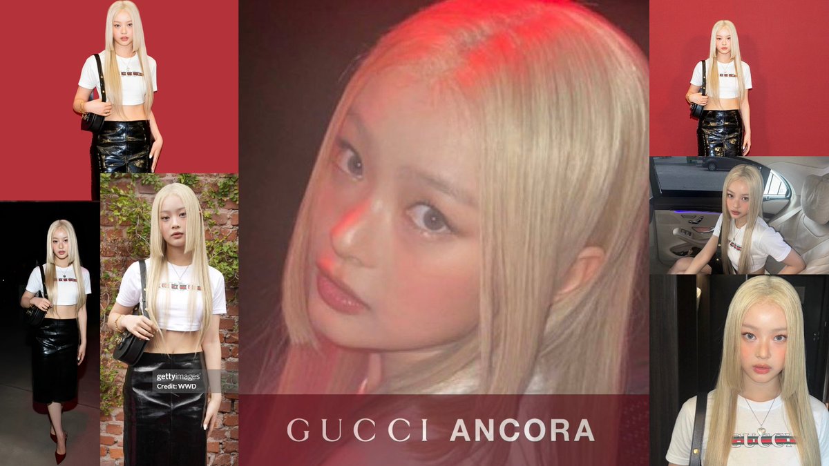 PoppyKPoppie's tweet image. 22 September 2023 | Hanni Pham | Gucci SS '24