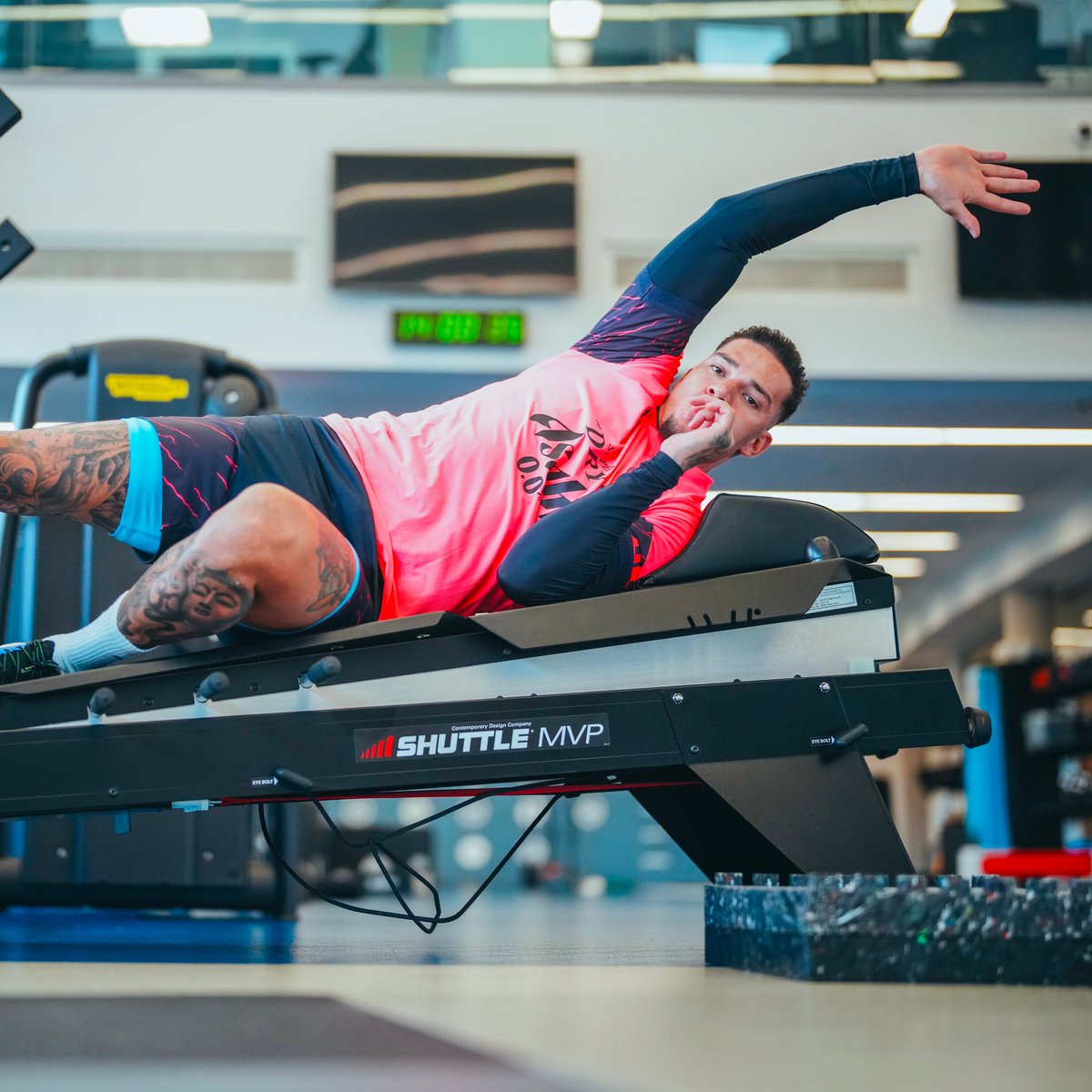 GKエデルソンのトレーニング🏋️