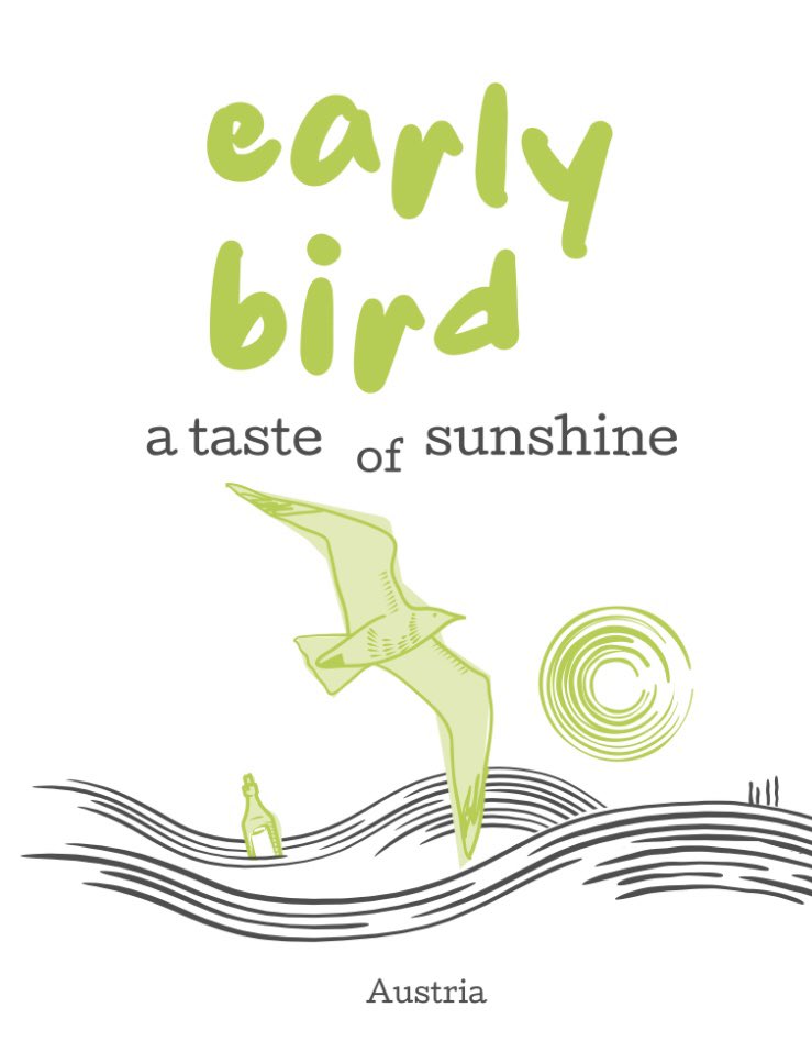 FranzSchneider's tweet photo. A new wine from vintage 2023 is already bottled. „Early Bird“ Bouvier 2023 is young, fresh and fruit forward with peach and white blossom notes and a zippy dry finish at just 10.5% abv.
#bouvier #halbturn #neusiedlersee #burgenland #vintage2023 https://t.co/fzW0cXnpur