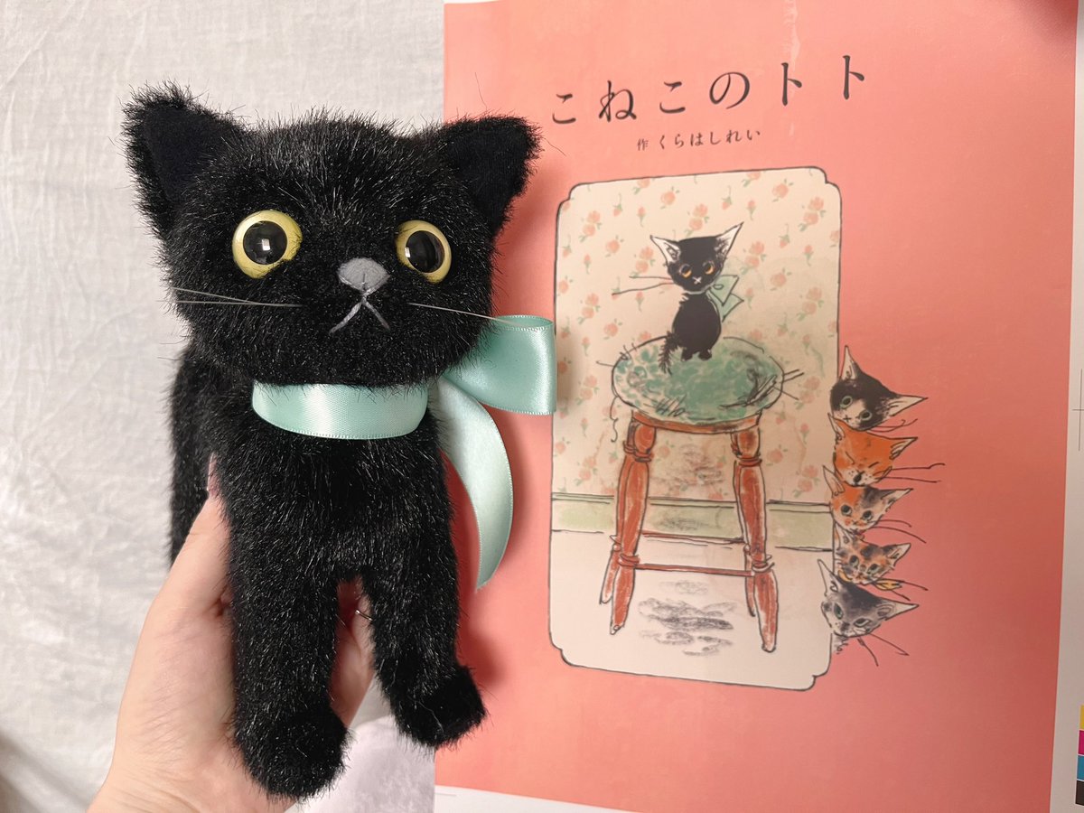 くらはしれい　子猫のトト　ぬいぐるみ 編集さんにトトにそっくりなぬいぐるみ見つけました！ってくだらない