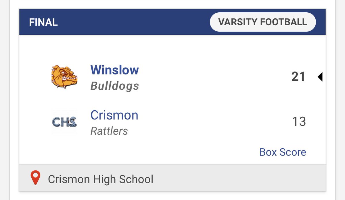 Winslow Football (@winslowfootball) on Twitter photo 