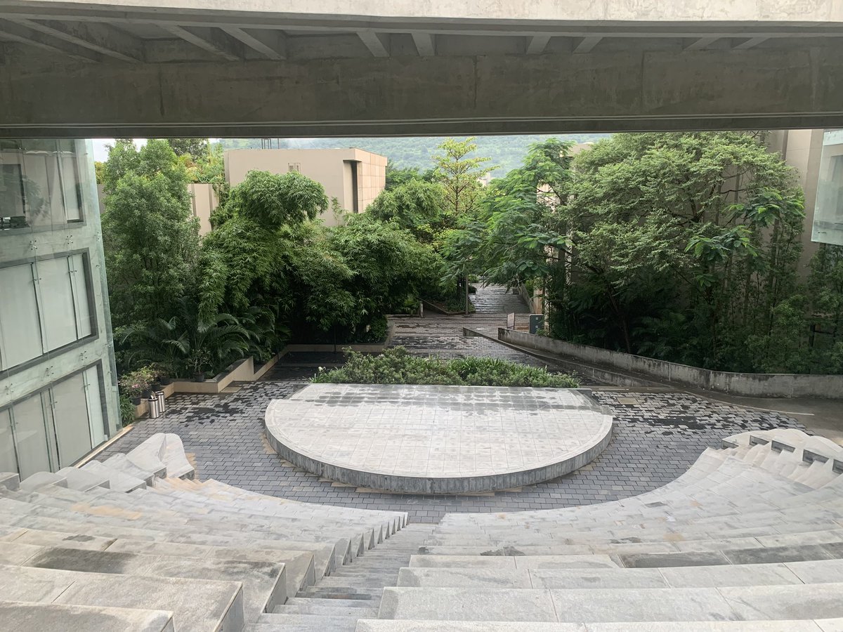 rahul_tverma's tweet photo. FLAME university campus in Pune is so elegantly designed

I loved the names of buildings- chandragupta theatre, arjuna sportx complex, kalidass

the western ghat mountains in monsoon rains are mesmerising !! https://t.co/o721COsy0u