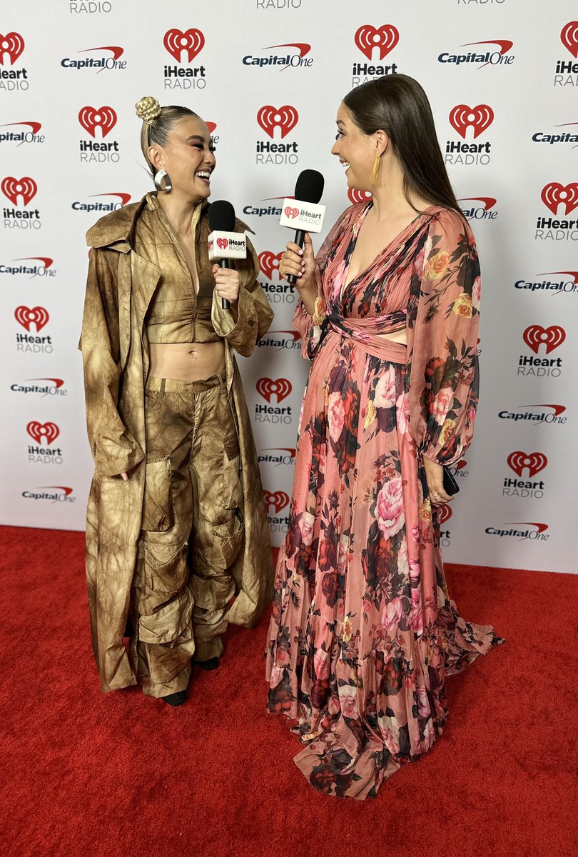 iHeartRadioCA's tweet photo. COMING SOON we caught up with  @agnezmo on the #iHeartFestival2023 red carpet!! 😍🙌🏼 @itsshannonburns https://t.co/WlflGTxZz0